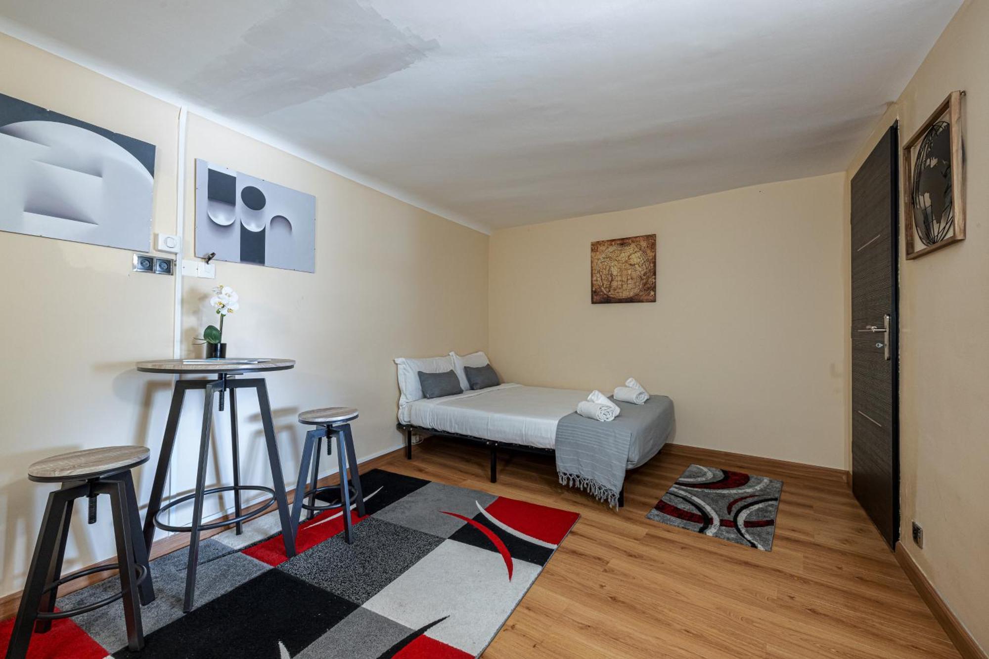 3 Pieces Des Jardins Parking Clim 1 Min Plage Ментона Экстерьер фото